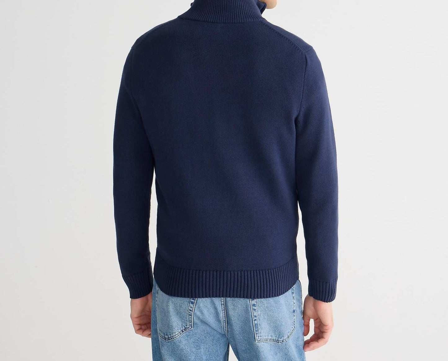 J.Crew - Cotton Half Zip Pullover Sweater