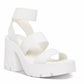 Madden Girl - Women's Round Toe Strappy Lug Platform Sandals