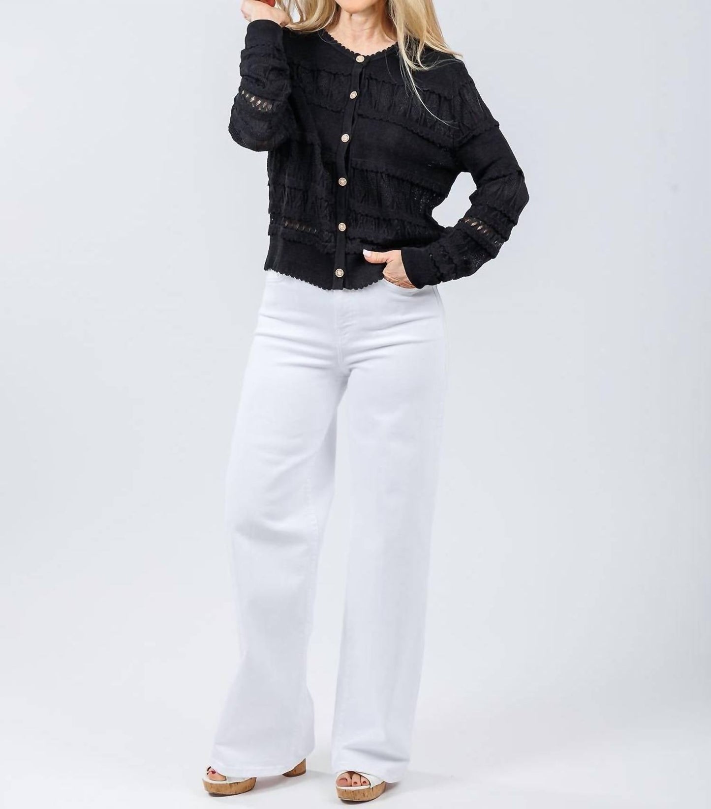 Maria Pavan - Women's Ross Fringe Cardigan