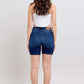 Judy Blue - High Waist V-front Bermuda Denim Short