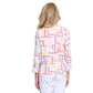Multiples - 3/4 Sleeve Button Front Jacket