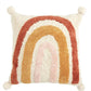 Mudpie - Tufted Rainbow Pom Pillow