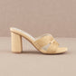 Oasis Society - Women's Santiago Raffia Heels