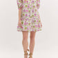 Entro - Floral Printed Ruffle Mini Dress