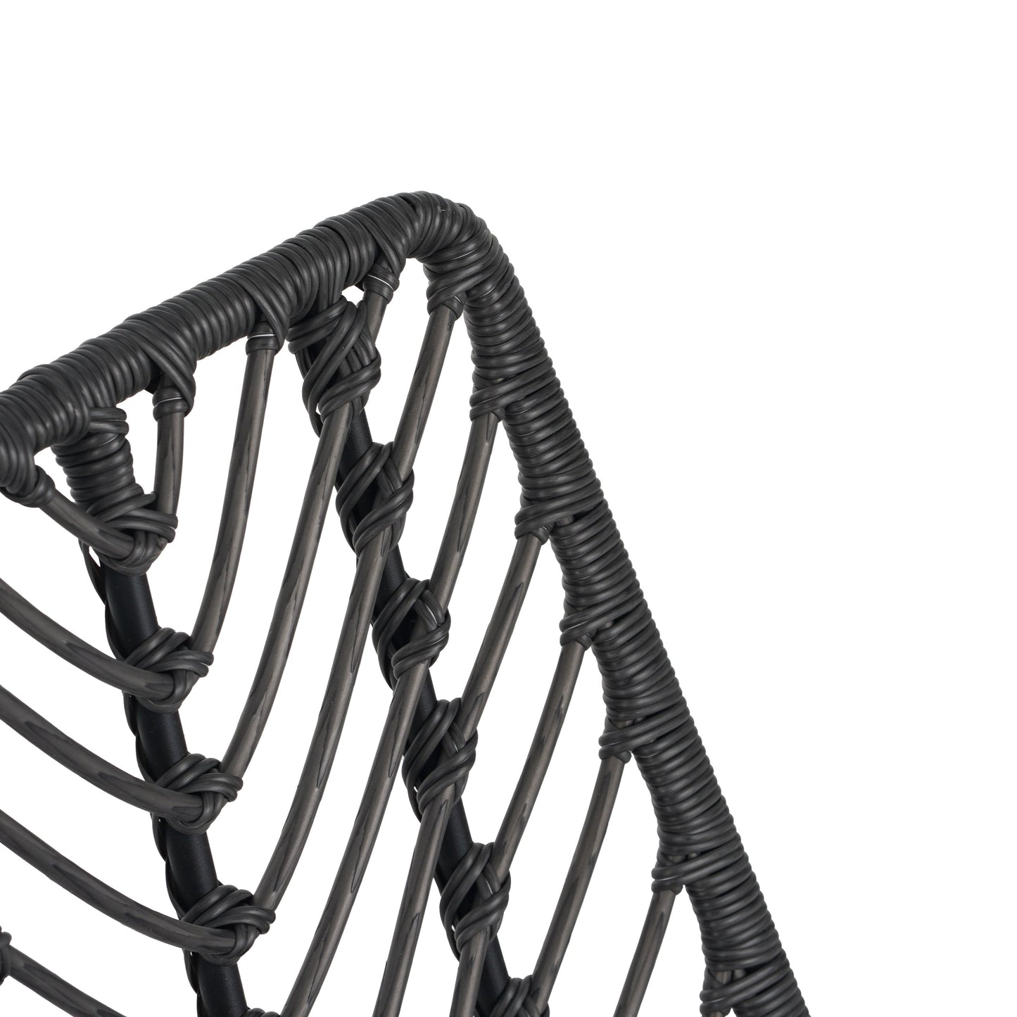 DEJA Chair 2PCS with 2 Cushions, Gray