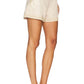 Adelyn Rae - Traci Embroidered High-Waist Shorts