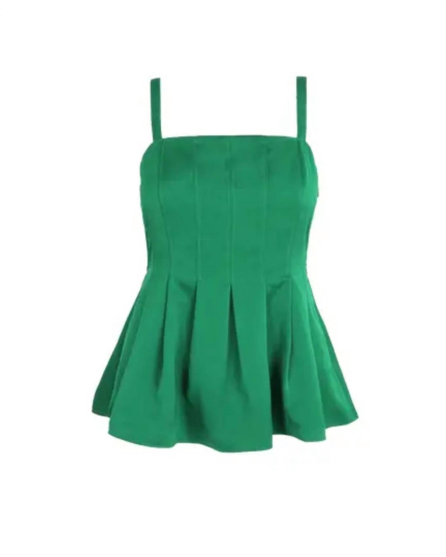 Adelyn Rae - Amabel Pleated Peplum Top