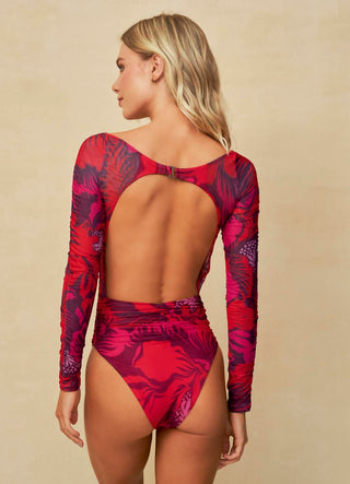 Maaji - Maiô Scarlet Tulip Rainless