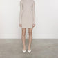 Enza Costa - SILK SWEATER RIB TURTLENECK MINI DRESS
