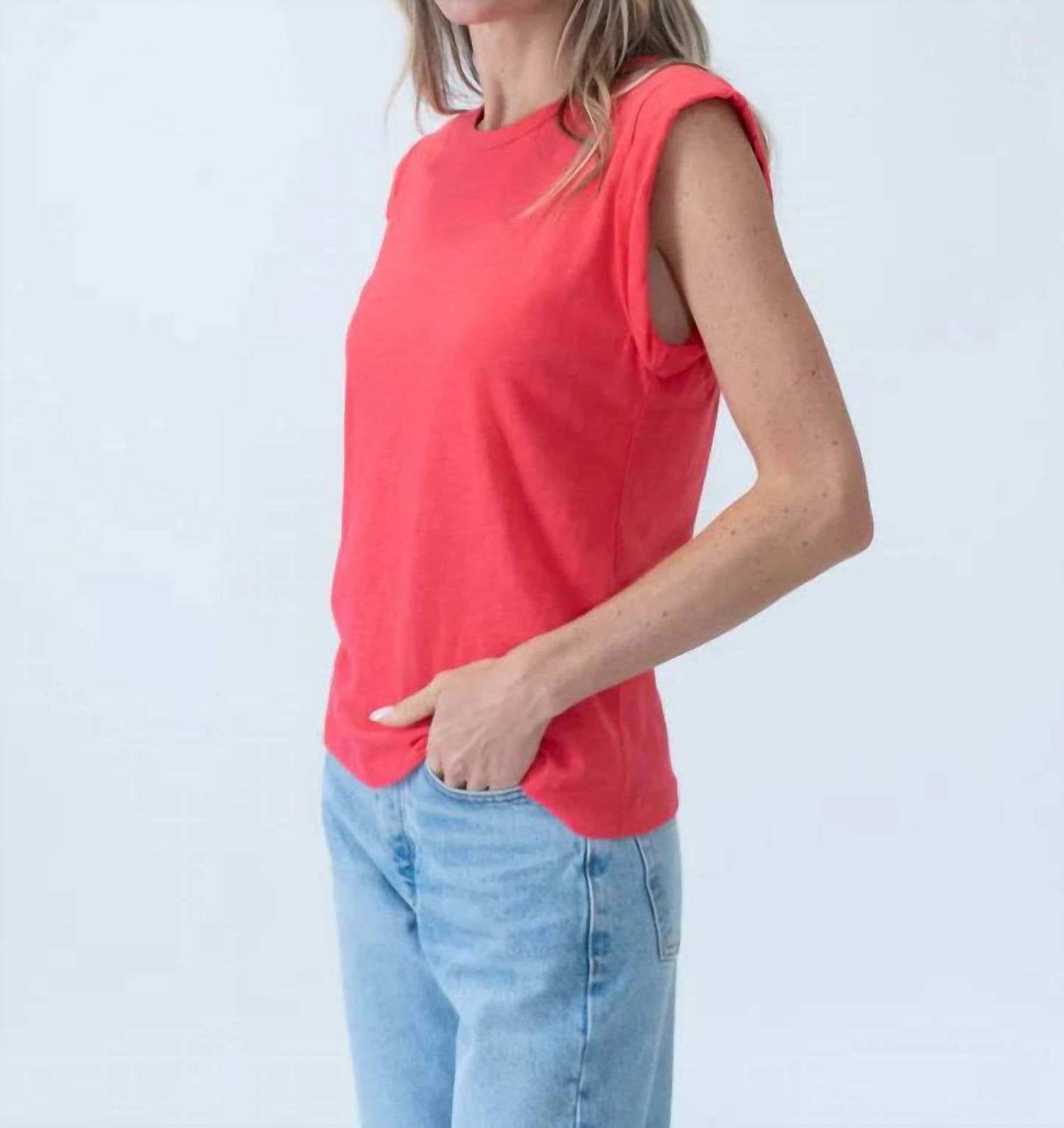 Six/Fifty - Caroline Twist Sleeve Tee