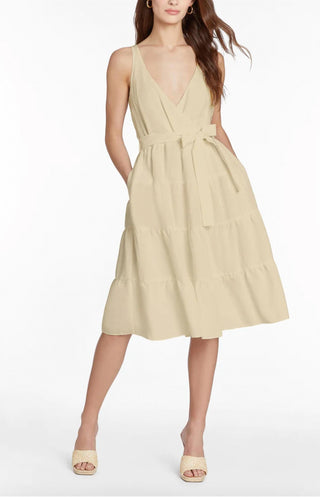 Amanda Uprichard - Cortland Linen Midi Dress
