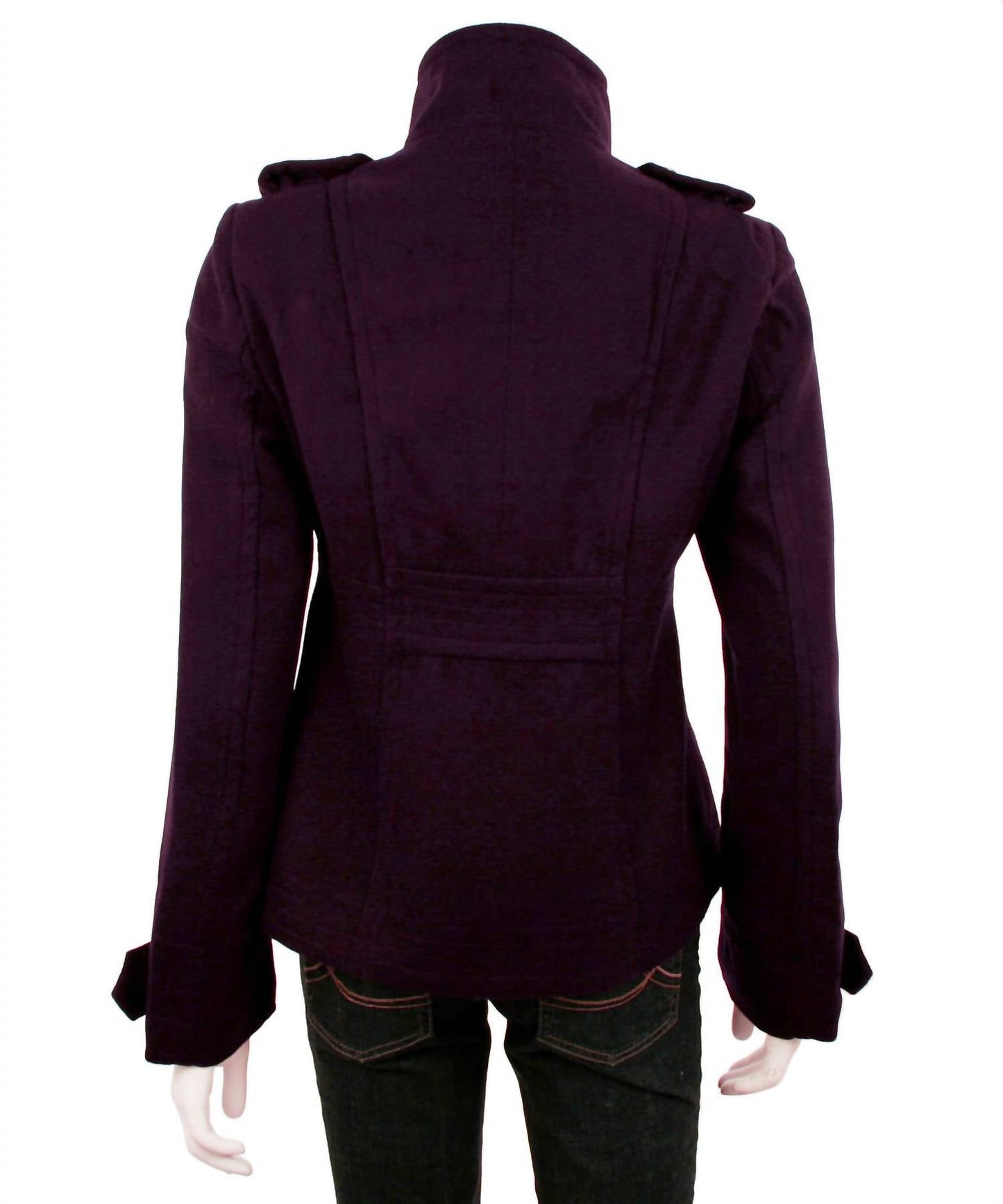 Ci Sono By Cavalini - Women's Military Inspired Coat