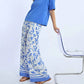 Molly Bracken - Printed Wide Pants