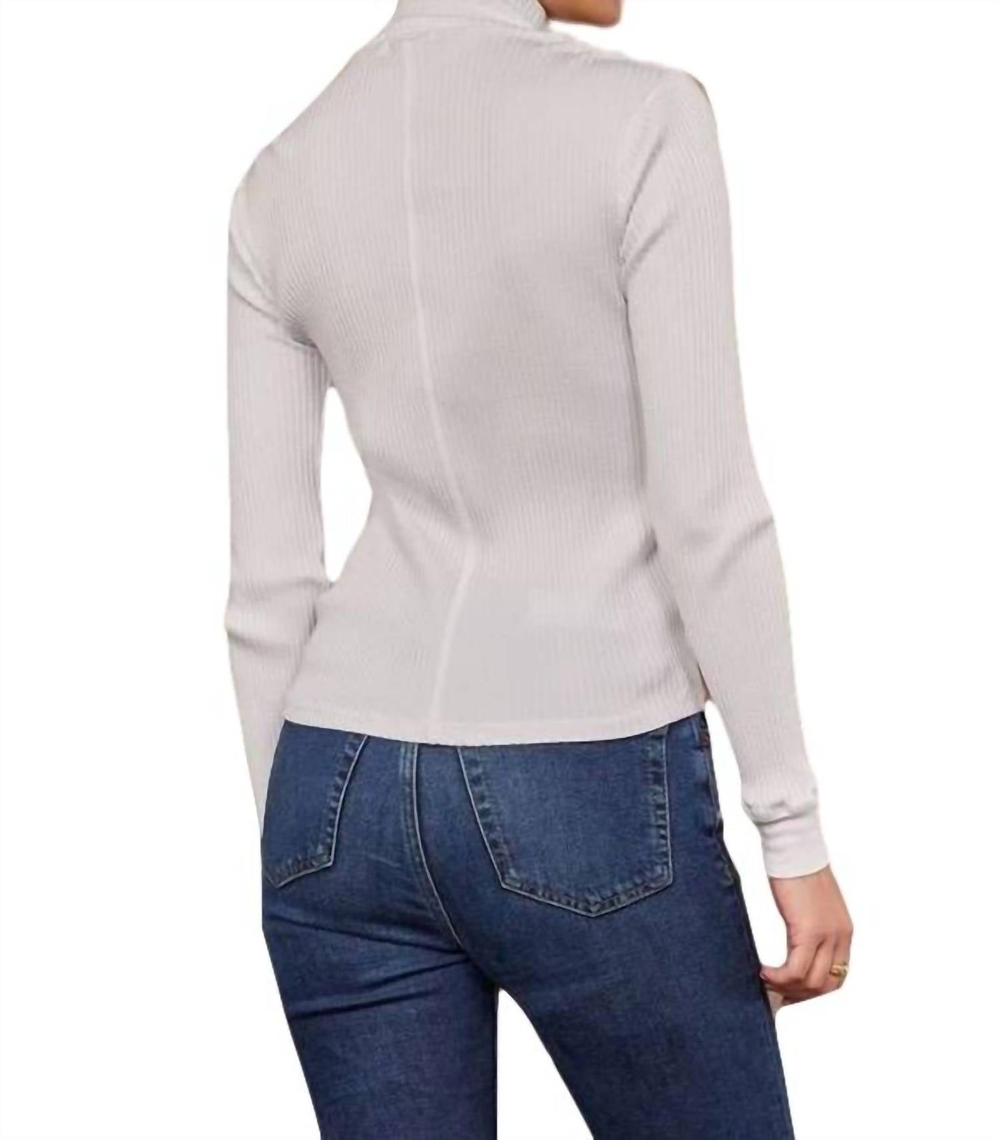 Lamade - ANDRE LONG SLEEVE SNAP TURTLENECK TOP