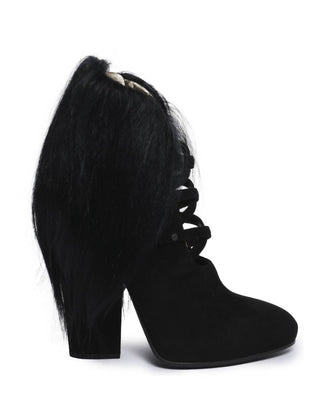 Bottega Veneta - Women's Fur Heels