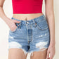 Levi'S - Shorts jeans 501 de cintura alta