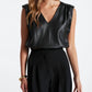 Bishop + Young - Simone Vegan Leather Top