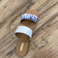 Insignia - Women's Two Strap Tye Dyed Sandals