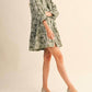 &Merci - Floral Jacquard Mini Dress