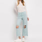 Vervet By Flying Monkey - CROP FLARE JEANS
