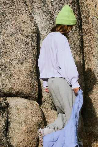 Free People - Blusa de manga comprida Inspire