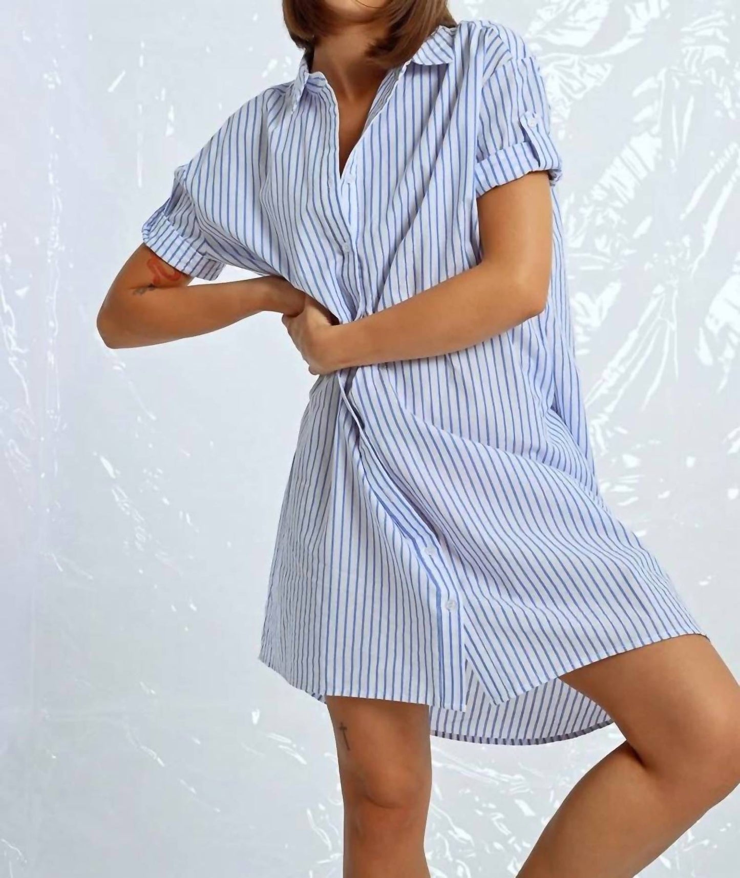 Molly Bracken - Striped Shirt Dress