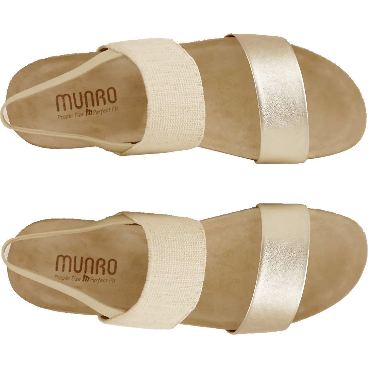 Munro - Women's Pisces Leather Backstrap Sandal