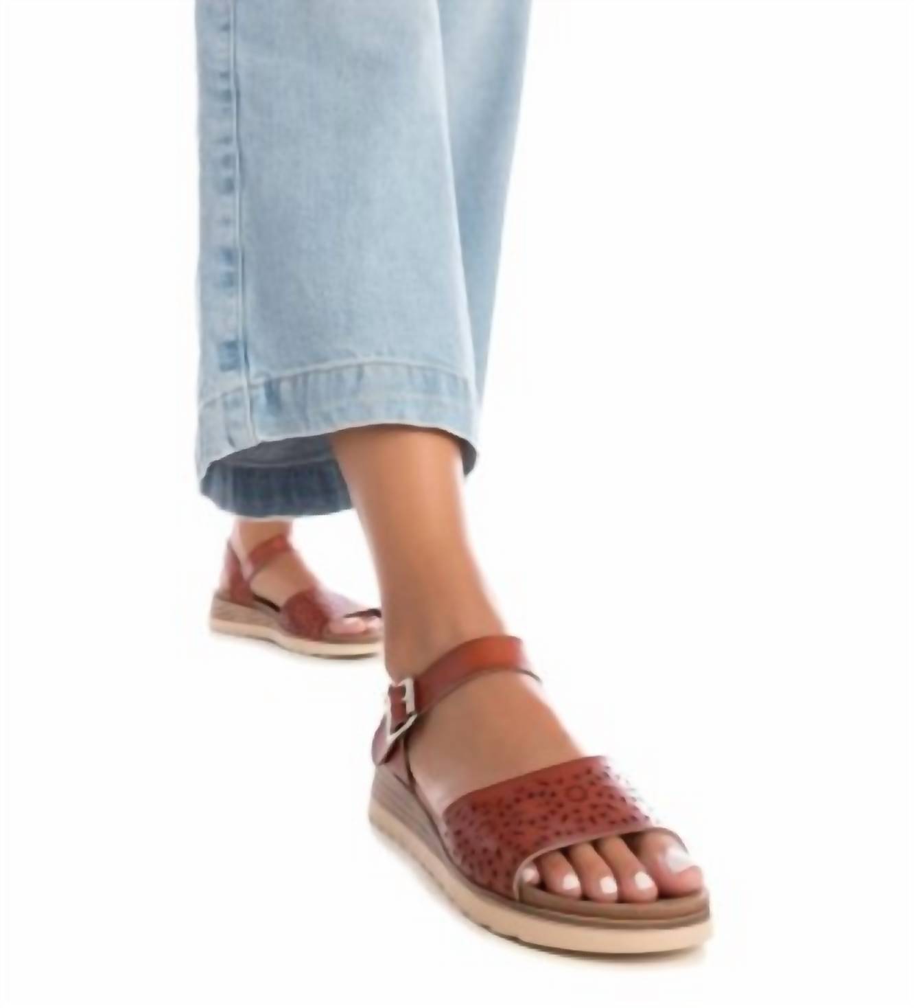 Xti - Women's Low Wedge Sandals