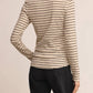 Z Supply - Women's Eve Stripe Henley Long Sleeve Top