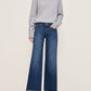 Dl1961 - Women'S - Hepburn Wide Leg Mid Rise Jeans