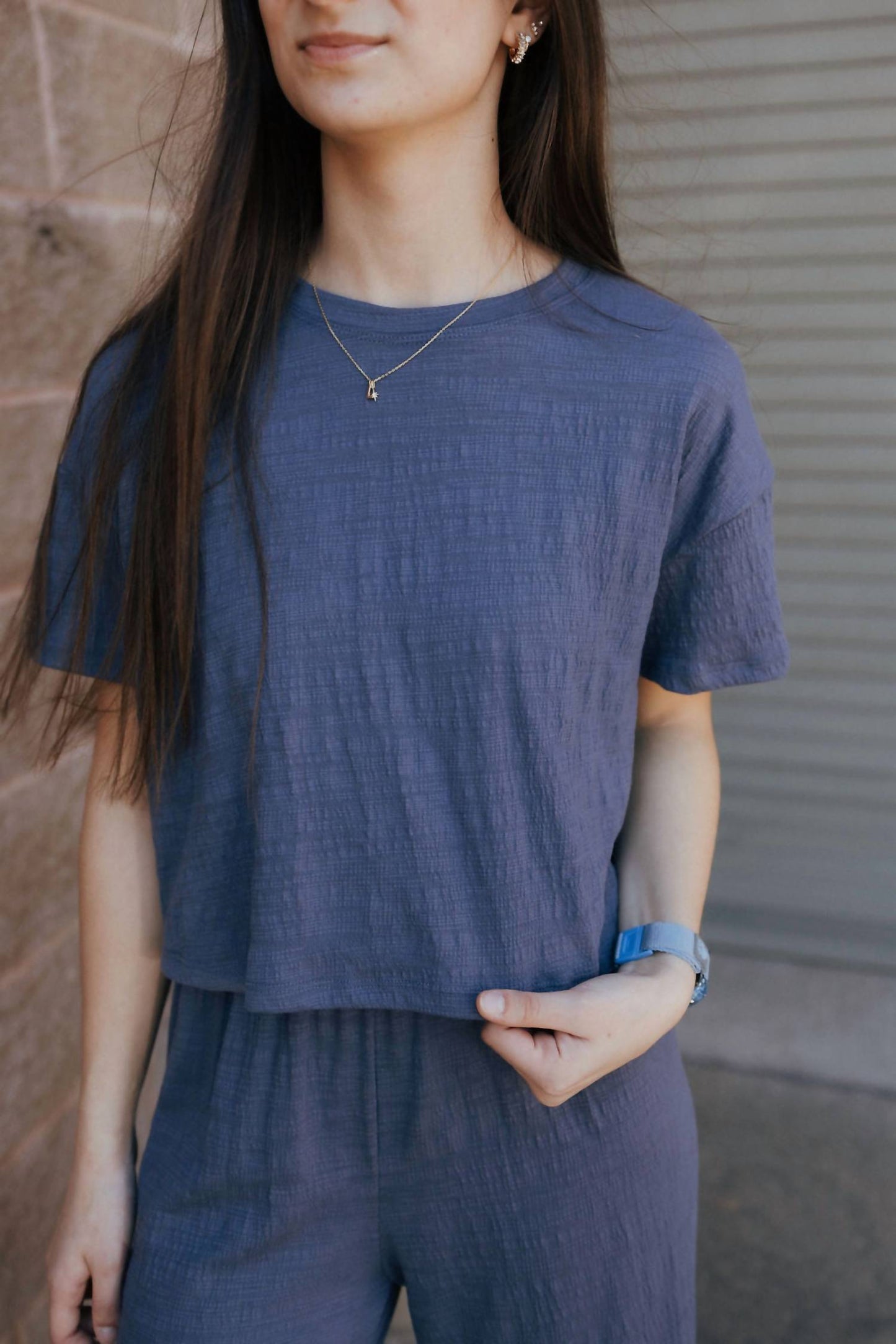Z Supply - Sway Textured Cropped Tee