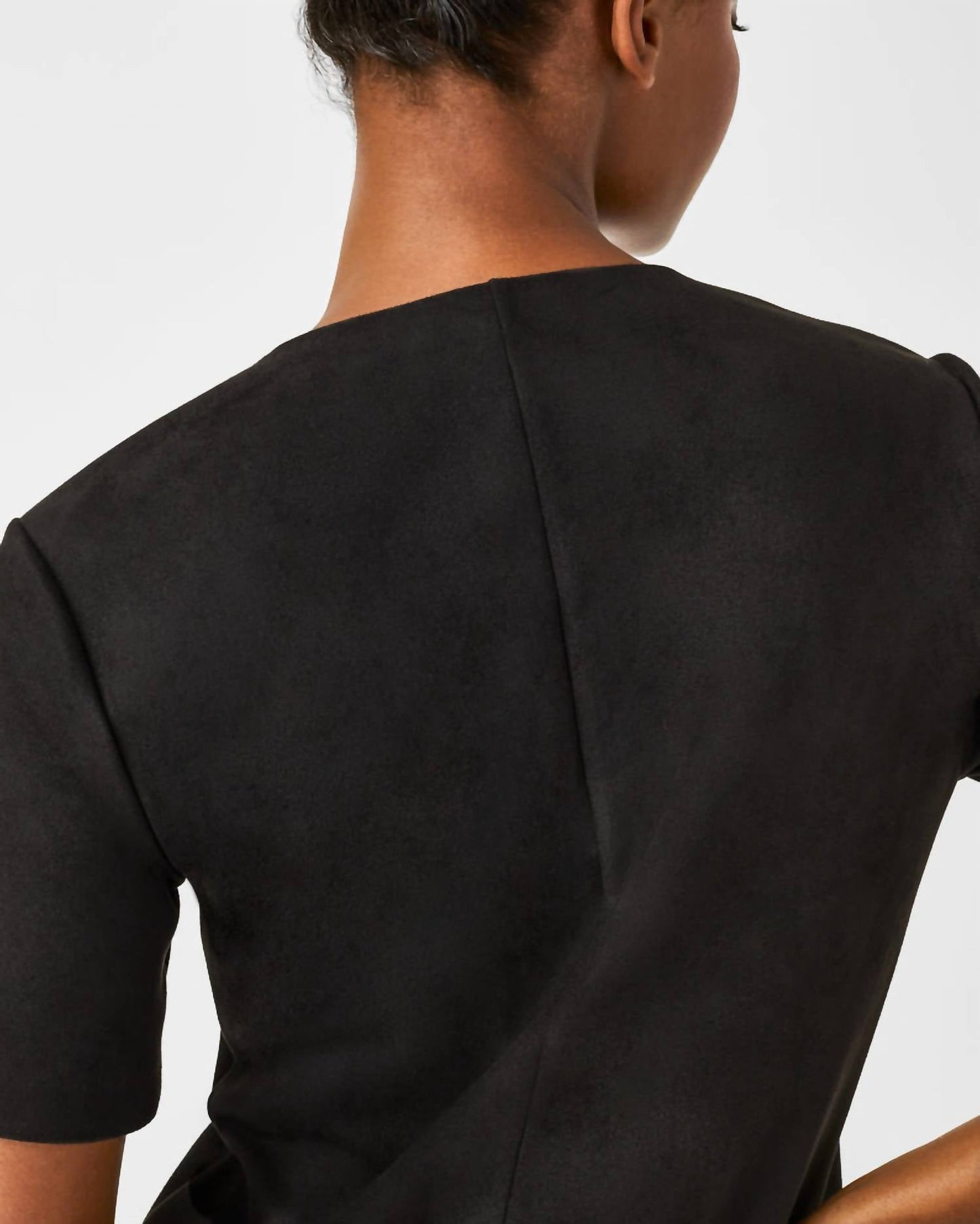 Spanx - FAUX SUEDE COLUMN DRESS