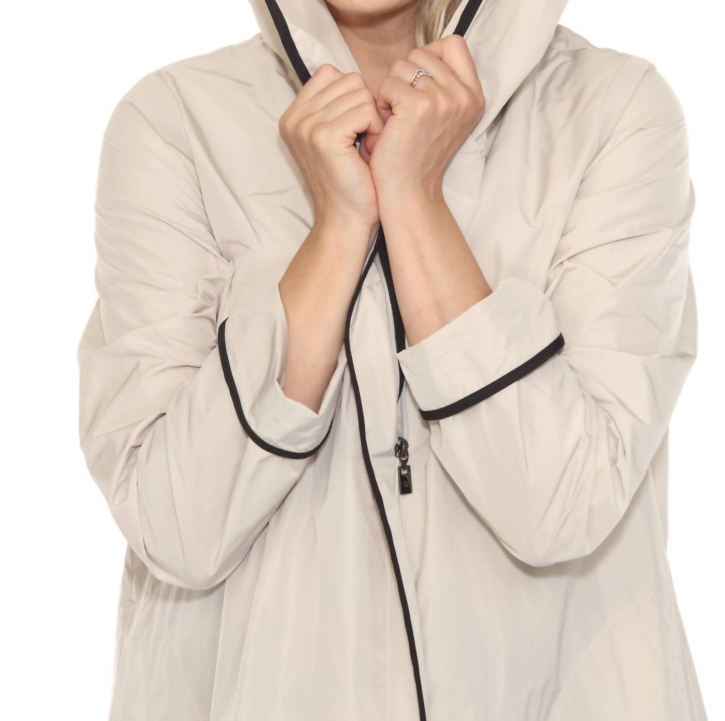 Joseph Ribkoff - Hooded Lightweight Coat