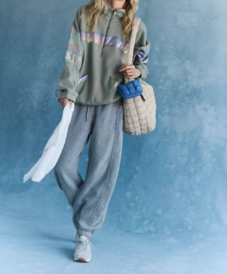 Free People - Away We Go Half Zip Jacket