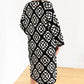 Elan - Color Detailed Long Crochet Cardigan