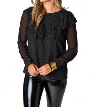 Buddylove - Blusa de manga comprida com babados Prairie
