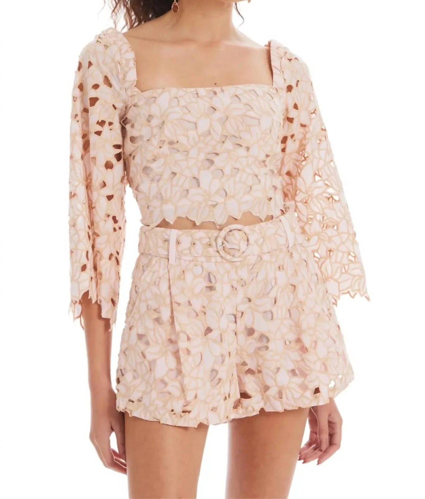 Allison New York - Poppy Square Neck Top