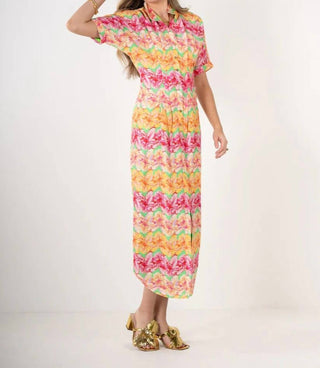Emily Mccarthy - Georgia Short Dolman Sleeves Dress