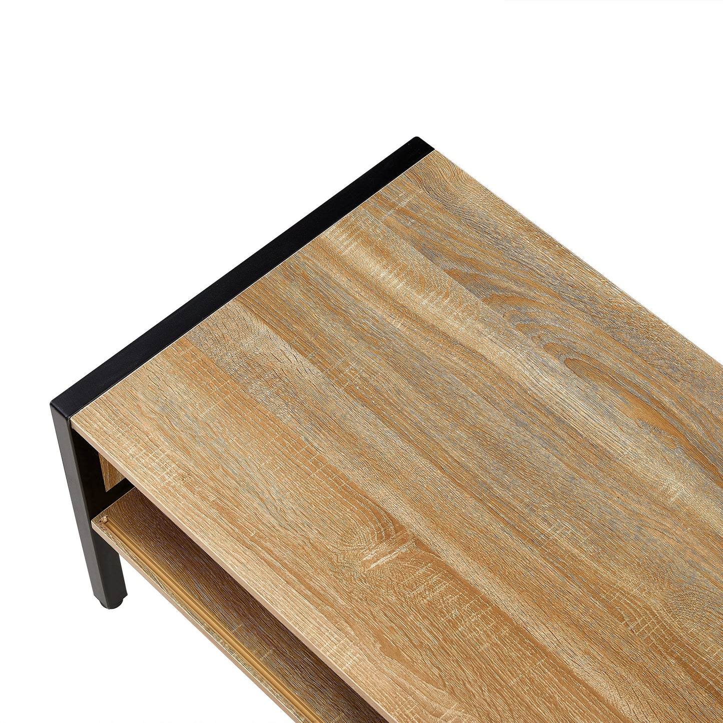 Modern Rattan Coffee Table 40.16 Inches