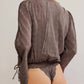 Free People - Everything Rosy Bodysuit