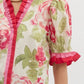 Entro - Rose Print Pullover Top