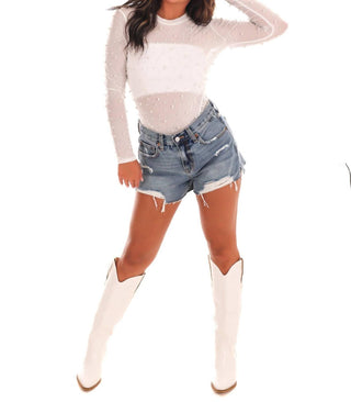 Best & Best - Shiny And Sassy Sheer Bodysuit