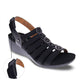 Revere - Women's Bari Floral Wedge Sandal
