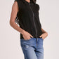 Elan - Sleeveless Hoodie Sweater