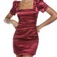 Alyce Paris - Short Sleeve Mini Dress