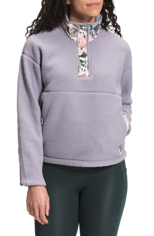 The North Face Cragmont Fleece Pullover Jacket - Minimal Grey