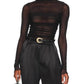 Free People - Under It All Long Sleeve Mock Neck Bodysuit