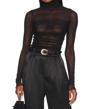 Free People - Under It All Long Sleeve Mock Neck Bodysuit