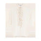 0039 Italy - Daisy Ruffle Front Dolman Sleeve Blouse