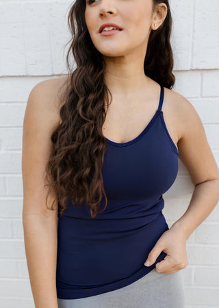 Elietian - Built In Bra Cami Top